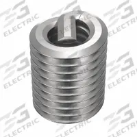 HELI-COIL Helical Insert: Tanged Tang Style, Free-Running, M2.5-0.45 Thread Size, Plain, 100 PK (MPN A1084-2.5CN050). Key specifications — attr798694: 18-8; attr798710: Right Hand; attr798707: M2.5-0.45; attr798676: Metal; attr798705: Metric; attr798675: HELI-COIL; attr798681: 2.55mm; attr798708: 200,000 to 250,000 psi.