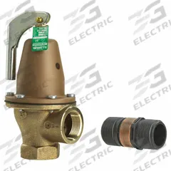 WATTS Temperature and Pressure Relief Valve: Section XIII ASME Section, MNPTF x FNPTF (MPN 2 LF342X-8-150/210 FS). Key specifications — Brand: WATTS; Body Material: Copper Silicon Alloy.