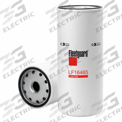 FLEETGUARD Automotive Oil Filter: 11 11/16 in Overall Ht, 10 in Overall Lg - Spin-On Oil Filters