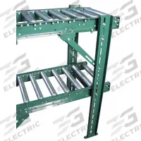 ASHLAND CONVEYOR Conveyor Support Stand: For 10 in Between Frame Wd, 3 3/4 in Min. Ht, 46 in Max. Ht (MPN HMT46B10). Key specifications — Stand Material: Steel; Color: Green; Brand: ASHLAND CONVEYOR.