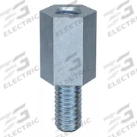 Standoff: Male x Female, M4x0.70 Thread Sz, 18 mm Lg, Hex, Steel, Zinc-Plated, 7 mm Hex Wd, 100 PK (MPN M11398.040.0010). Key specifications — Brand: APPROVED VENDOR.