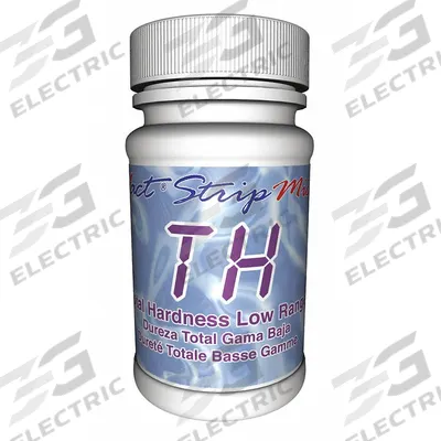 INDUSTRIAL TEST SYSTEMS Test Strips: Total Hardness, 2 to 77 ppm Total Hardness, Strip - Instrument Specific Testing Strips