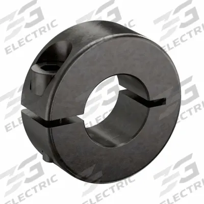 RULAND MANUFACTURING Shaft Collar: 1-Piece, Metric, Round, Clamp-On, 16 mm Bore Dia - Steel Shaft Collars