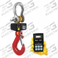 RON CRANE SCALES Crane Scale: 2,000 lb Wt Capacity - Imperial, +/-0.1% Accuracy, 1 lb, CE/FCC/UL (MPN RON 2501-H-01). Key specifications — Readability: 1 lb; Standards: CE; Indicator Attachment: Wireless Remote; Housing Material: Alloy Steel; Manufacturer Part Number: RON 2501-H-01; Brand: RON CRANE SCALES; Weighing Units: kg.