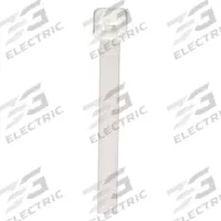 PANDUIT Cable Tie: 7 1/2 in Nominal Lg, 1 3/4 in Nominal Max. Bundle Dia., 0.19 in Wd, Std, 100 PK (MPN PLT2S-C). Key specifications — Outdoor Use: No; Color: Natural; Brand: PANDUIT.