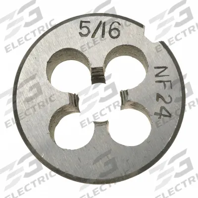 WESTWARD Alloy Steel Die, 5/16-24 UNF: CCT1060-91, Die - Pneumatics