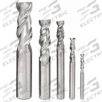 APPROVED VENDOR End Mill Set: Corner-Radius, 5 Pc, Carbide, 2 Flute, 1/8" to 1/2" Mill Dia (MPN 282-888881)