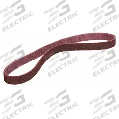 SCOTCH-BRITE Surface-Conditioning Belt: 2 in W x 34 in L, Aluminum Oxide, Medium, Scrim Backing (MPN 7000120607). Key specifications — Brand: SCOTCH-BRITE; Series: SC-BS.