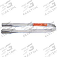 LIFT-ALL Web Sling: Type 3, Polyester, 9 ft Sling Lg, 12 in Eye Lg, 1 Plies (MPN EE1804TFX9). Key specifications — Sling Type: Type 3; Brand: LIFT-ALL; Color: Silver/Blue; Tag Type: Standard Tag.