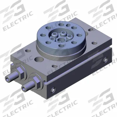 SMC Rotary Actuator Table: 190° Rotation Angle, 12 mm Bore Dia, 0.7 MPa Max Op Pressure - Rotary Table Actuators
