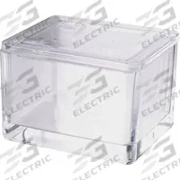 Staining Dish: 20 Sample Capacity, 91 mm Ht, 71 mm Wd, 60 mm Dp, Glass (MPN 900203). Key specifications — Material: Glass; Product Type: Staining Dish with Cover; Brand: WHEATON.