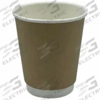 APPROVED VENDOR Disposable Hot Cup: 8 oz Capacity, Brown, Paper, Unwrapped, Patternless, 500 PK (MPN EHCDW8-K). Key specifications — attr552470: APPROVED VENDOR; attr561678: Yes; attr552472: Tan; attr552476: Paper; attr552475: PK; attr552478: No; attr552482: Patternless.