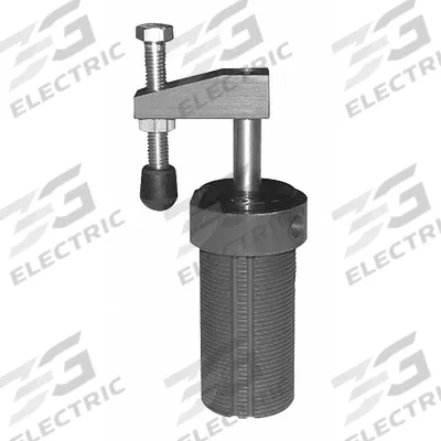 DE-STA-CO Pneumatic Swing and Toggle Clamp: 55 lbf Capacity, LH Swing - Threaded-Body Air-Powered Swing Clamps