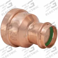 QUICKFITTING SUREPRESS Crimp Coupling: Straight, 2 1/2 in CTS x 1 1/2 in CTS size, Copper (MPN SPWRC75R). Key specifications — Brand: QUICKFITTING SUREPRESS; Series: SurePress®; Broad - Material for Bullet: Copper Or Bronze; Brand - Broad: QUICKFITTING SUREPRESS.