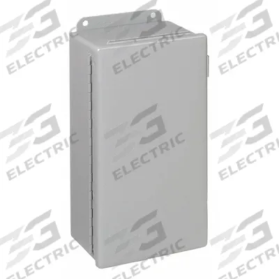 HOFFMAN Enclosure: Steel, 16 in x 10 in x 6 in, NEMA 12/13, Solid Cover - Steel Dust-Tight Enclosures
