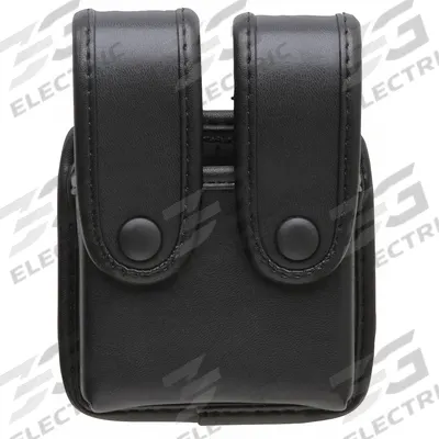 UNCLE MIKES UNCLE MIKE'S Magazine Pouch: Black, Nylon, Plain, 2 in x 5 22/25 in - Duty Equipment Pouches