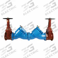 WATTS Double Check Valve Assembly: LF709, 4 in Pipe Size, Flange x Flange, 52.38 in Overall Lg, 709 (MPN LF709-OSY). Key specifications — Shut-Off Valve Type: OSY Gate Valve; Connection Type: Flange x Flange.