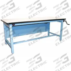 PRO-LINE Workbench: Adj Ht, Laminate, 72 in x 30 in, 750 lb Overall Load Capacity, Gray (MPN ELH7230C-L14). Key specifications — Brand: PRO-LINE.