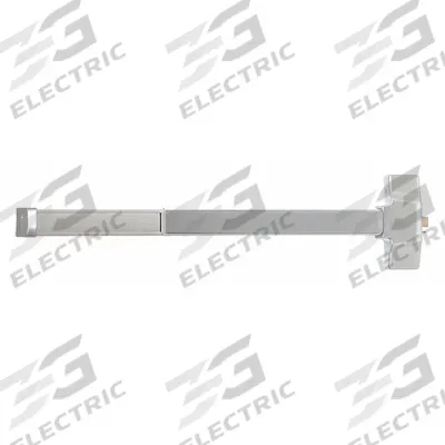 DEXTER Exit Device: 36 in Max Door Wd - Rim Push Bars