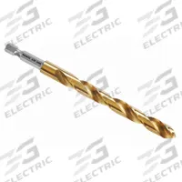 BOSCH Hex Shank Drill Bit: 3/8", 135° Split Point, TiN-Coated HSS, Impact Rated (MPN TI2151IM). Key specifications — attr1234973: Impact Rated; attr1234966: BOSCH; attr1234978: 0.3750.
