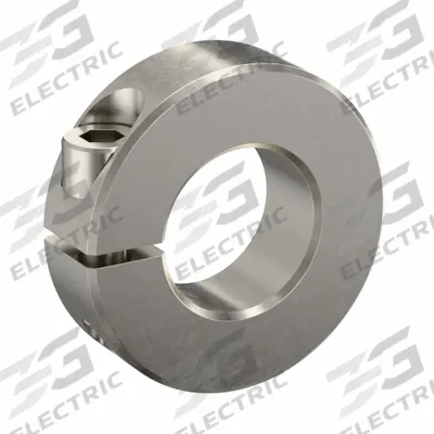 RULAND MANUFACTURING Shaft Collar: 1-Piece, Inch, Round, Clamp-On, 13/16 in Bore Dia - Stainless Steel Shaft Collars