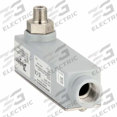 Dwyer Pressure Transmitter: 0 psi to 50 psi, 4 to 20mA DC, Screw Terminals - Pressure Transmitters with Conduit Connection