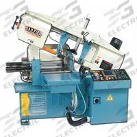 BAILEIGH INDUSTRIAL Band Saw: Horizontal, 220V AC, 13 in x 18 in, 89 to 256 SFPM, 0° to 45°, 3 Phase (MPN BS-20A). Key specifications — attr312952: 0° to 45°; attr312955: Horizontal; attr312950: 13 in x 18 in; attr312951: 89 to 256 SFPM; attr312954: 3; attr325082: BAILEIGH INDUSTRIAL.