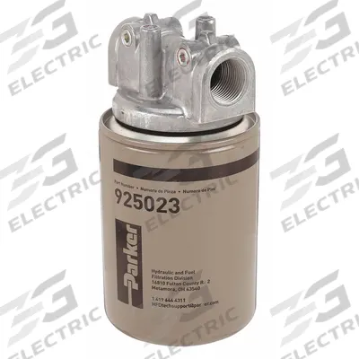 Parker Hydraulic Spin-on Filter: 20 gpm Max. Flow, 150 psi Max. Pressure - Single Head Return Line Hydraulic Filters