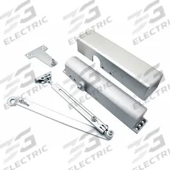 TOWNSTEEL Door Closer: Parallel Mounting Type, Grade 1 - Heavy Duty, Aluminum, 12 1/8 in Lg, 3 in Wd (MPN TDC 70-HOA-AL). Key specifications — Manufacturer Part Number: TDC 70-HOA-AL; Brand: TOWNSTEEL; Closer Series: TDC 70; Location Use: Interior/Exterior; Spring Type: Adjustable; Product Type: Door Closer; Spring Size: 6; Performance Duty Rating: 1.