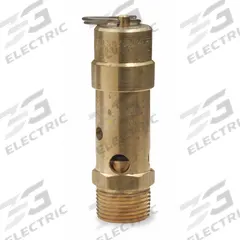 CONTROL DEVICES Air Safety Valve: Soft Seat, 3/4 in (M)NPT Inlet (In.), 125 psi Preset Setting (PSI) (MPN SB75-0A125). Key specifications — attr291993: Soft Seat; attr291998: Brass; attr292001: Silicone; attr292007: Lead; attr292009: Brass; attr294753: CONTROL DEVICES.