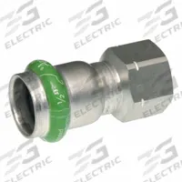 APOLLO Crimp Adapter Fitting: 3/4 in Pipe x 1/2 in Pipe Size, Press-fit x FNPT, EPDM, SmartPress (MPN 123456944). Key specifications — Brand: APOLLO; Series: SmartPress.