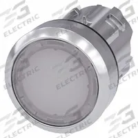SIEMENS Flush Push Button: 22 mm Mounting Size, Metallic, Maintained (MPN 3SU1051-0AA60-0AA0). Key specifications — Brand: SIEMENS; Action: Maintained; Series: 3SU; Push Button Material Type: Metallic.
