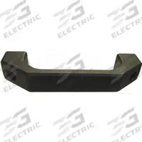 MONROE PMP Pull Handle: Unthreaded Holes, Plastic, Black, 3.94 in Mounting Hole Center to Center (MPN M-72160). Key specifications — Screw Size: M5; Brand: MONROE PMP; Color: Black.