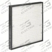 GRAINGER Minipleat Air Filter: 20 in x 20 in x 2 in, Synthetic, Plastic, No Header, Downstream Face (MPN 911TF6). Key specifications — Brand: GRAINGER; Frame or Header Material: Plastic; Media Material: Synthetic.