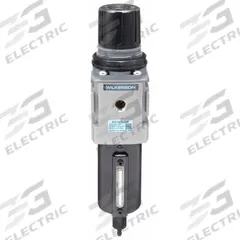 WILKERSON Filter-Regulator: B18 Series, 1/2 in NPT, 164 cfm, 5 micron, 0 psi to 125 psi, Aluminum (MPN B18-04-FL00B). Key specifications — attr109419: WILKERSON; attr109429: Aluminum; attr109463: No; attr109467: Nitrile; attr109468: B18.