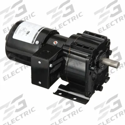 Dayton Gearmotor: Parallel, Single Output Shaft, Split-Phase, TEFC, 68 RPM - Parallel Shaft AC Gearmotors