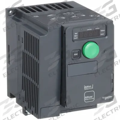 SCHNEIDER Variable Frequency Drive: In Phase Three, Out Phase Three, 2 hp - Schneider Altivar ATV320