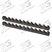 CAMBRO Vertical Wall Upright: 14 in Ht, 36 in Dp, 67 in Lg, Black, 0 Rails (MPN EWSU302PK110). Key specifications — Color: Black; Includes: Post Connectors; Series: Elevation; Product Type: Vertical Wall Upright.
