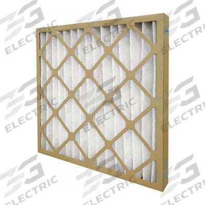 GRAINGER Pleated Air Filter: 20 in x 24 in x 4 in, MERV 8 - MERV 8 Pleated Air Filters