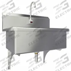 SANI-LAV Scrub Sink: 1 Stations, 14 1/2 in Bowl Dp, 28 in Bowl Lg, 16 1/2 in Bowl Wd, 1 Faucet Holes (MPN 532B-0.5). Key specifications — Includes Side Splash: Side Splash Not Included; Series: Scrub Sinks; Brand: SANI-LAV; Power Source: Battery Powered.