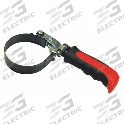 WESTWARD Oil Filter Wrench: Plastic/Rubber, Spring Steel Strap - Oil Filter Strap Wrenches