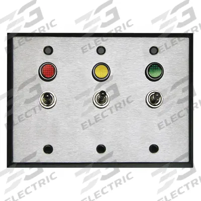 TAPCO Toggle Switch: 2 Position, 6 Connections, DPST - Panel-Mount Toggle Switches