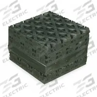 AIRLOC Vibration Isolator Pad: Neoprene, Smooth Pad Top, 6 in Lg, 6 in Wd, 11/16 in Ht, 8 PK (MPN B40). Key specifications — Isolator Material: Neoprene; Brand: AIRLOC.