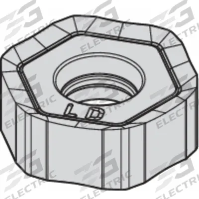 WIDIA Hexagon Milling Insert: HNGJ0704ANENLD (MPN 3954421) - Machining