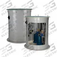 FRANKLIN ELECTRIC Grinder Pump System: Fiberglass, 2 hp, 208/230V AC, 33 gpm @ 10' of Head, 4 in (MPN 515209). Key specifications — Rated Voltage: 208/230V AC; Discharge Location: Side; Brand: FRANKLIN ELECTRIC; Alarm: Not Included.