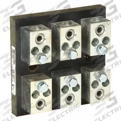 MERSEN Fuse Block: Open Block Design, 3 Pole, 300 V AC, Box Lug, Non-Indicating (MPN 32033T). Key specifications — Brand: MERSEN.