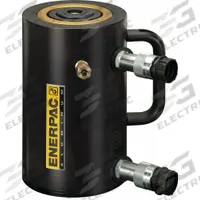 ENERPAC Hydraulic Ram: Double Acting, 50 ton Nominal Capacity, 8 in Nominal Stroke Lg, Aluminum (MPN RAR508). Key specifications — attr98927: ENERPAC.