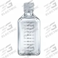 Media Bottle: PETG, 32 fl oz Capacity - oz, 950 mL Capacity - mL, Closure Included, Sterile, Unlined (MPN 343517). Key specifications — Graduated: Yes; Closure Type: Screw-On; Body Color: Colorless; Brand: QORPAK.