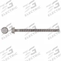 RED HEAD Screw Anchor: 5 in Overall Lg, 3/8 in Dia, Stainless Steel, Plain, External Hex, Hex, 40 PK (MPN SLDT-3850). Key specifications — Finish: Plain; Material Grade/Class: 410; Removable: Removable; System of Measurement: Inch; Tip Type: Self-Threading; Brand: RED HEAD; Screw Anchor Type: Concrete Screw Anchor; Anchor Type: Screw.