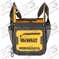 DEWALT Tool Bag: 11 in W x 9 3/8 in D x 16 1/8 in H, Yellow, Ballistic Nylon, 34 Pockets (MPN DWST560105). Key specifications — Color: Yellow; Brand: DEWALT; Material: Ballistic Nylon.